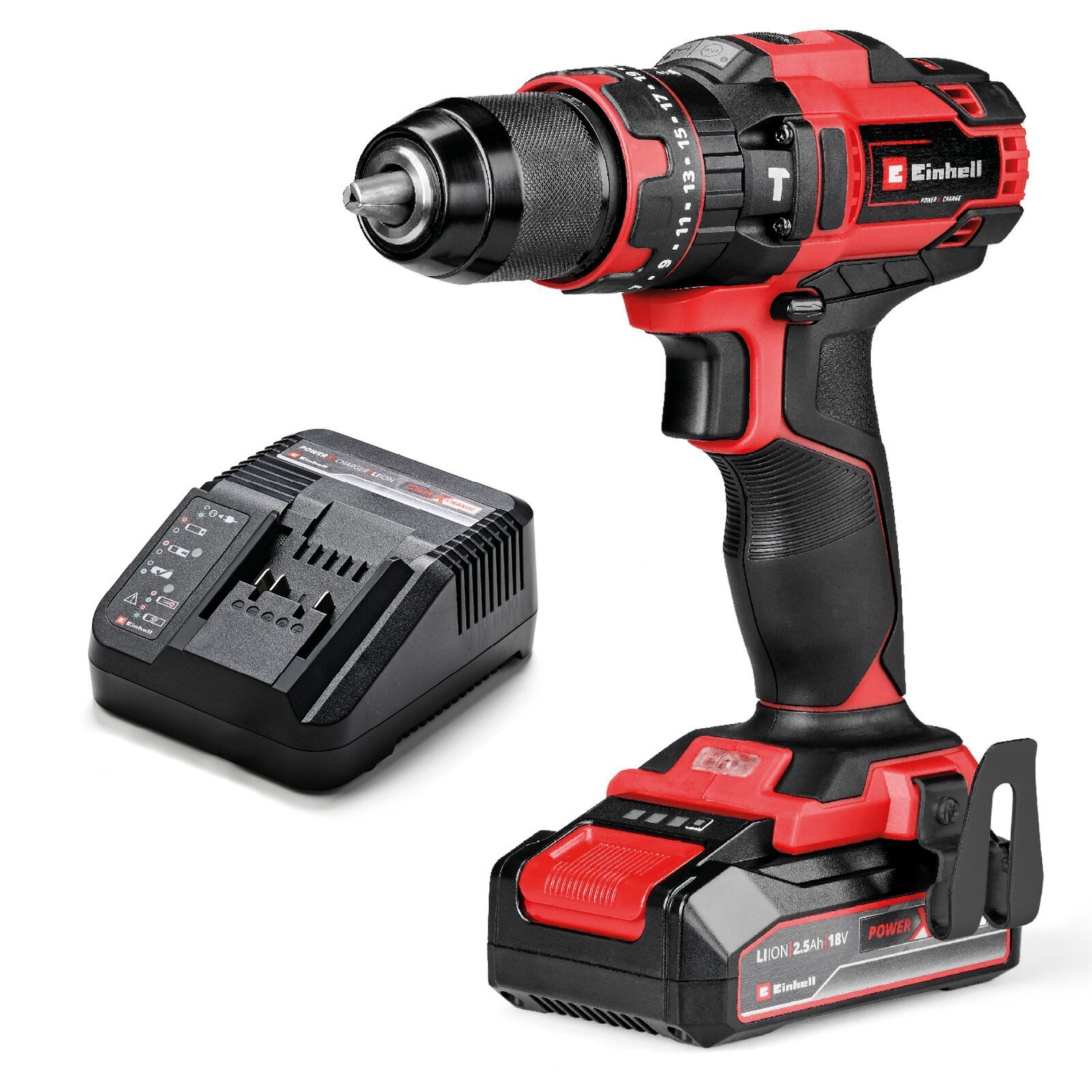 Taladro Percutor a Batería TE-CD 18/44 Li-A 1x2.5Ah Mandril 13mm [4514287]