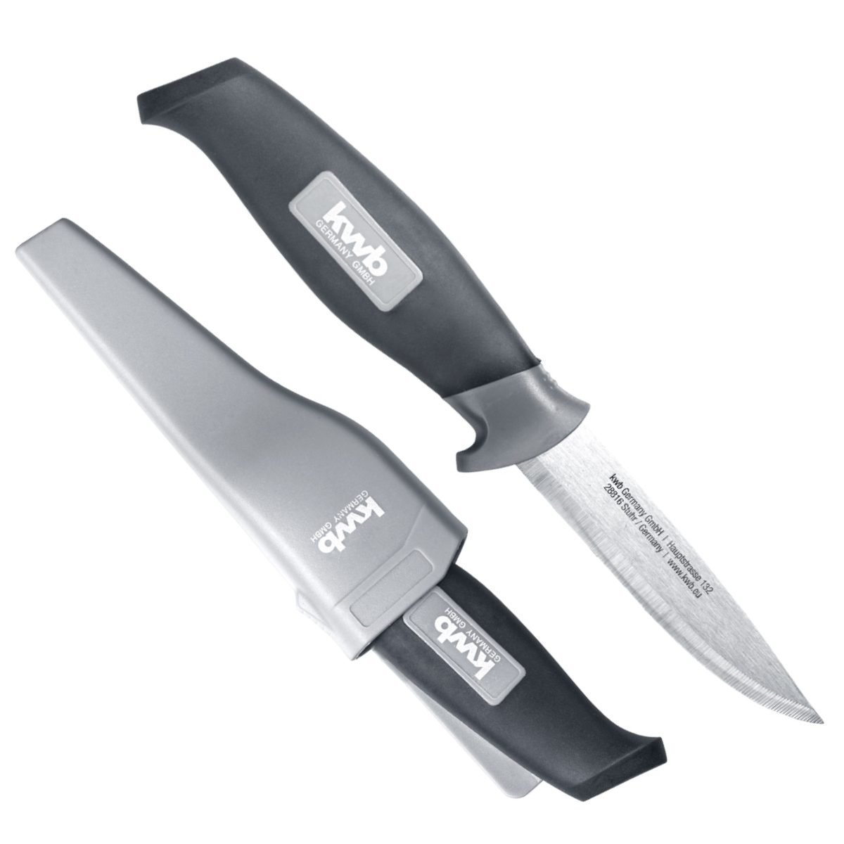 Cuchillo para Jardín y Exteriores con Funda y Hoja de Acero Inoxidable 220 mm [49021700]