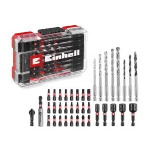 Set de Mechas para Piedra y Puntas de Impacto 39 Piezas Einhell [49108759]