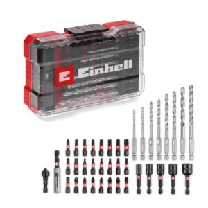 Juego de mechas para metal y puntas de impacto 39 piezas Einhell [49108773]