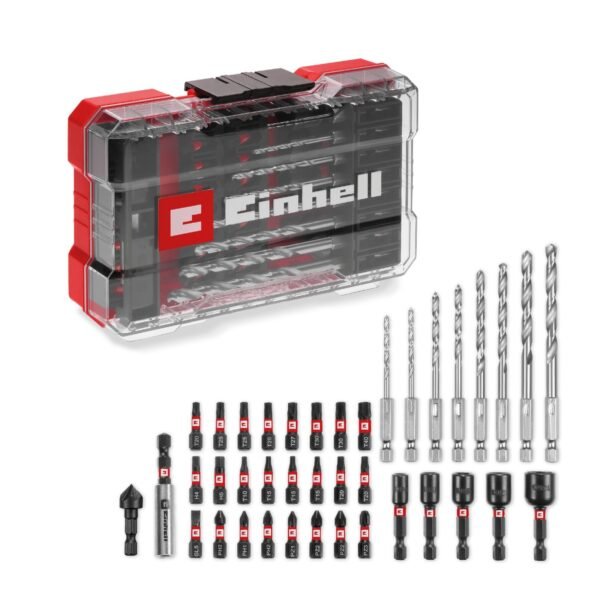 Juego de mechas para metal y puntas de impacto 39 piezas Einhell [49108773]