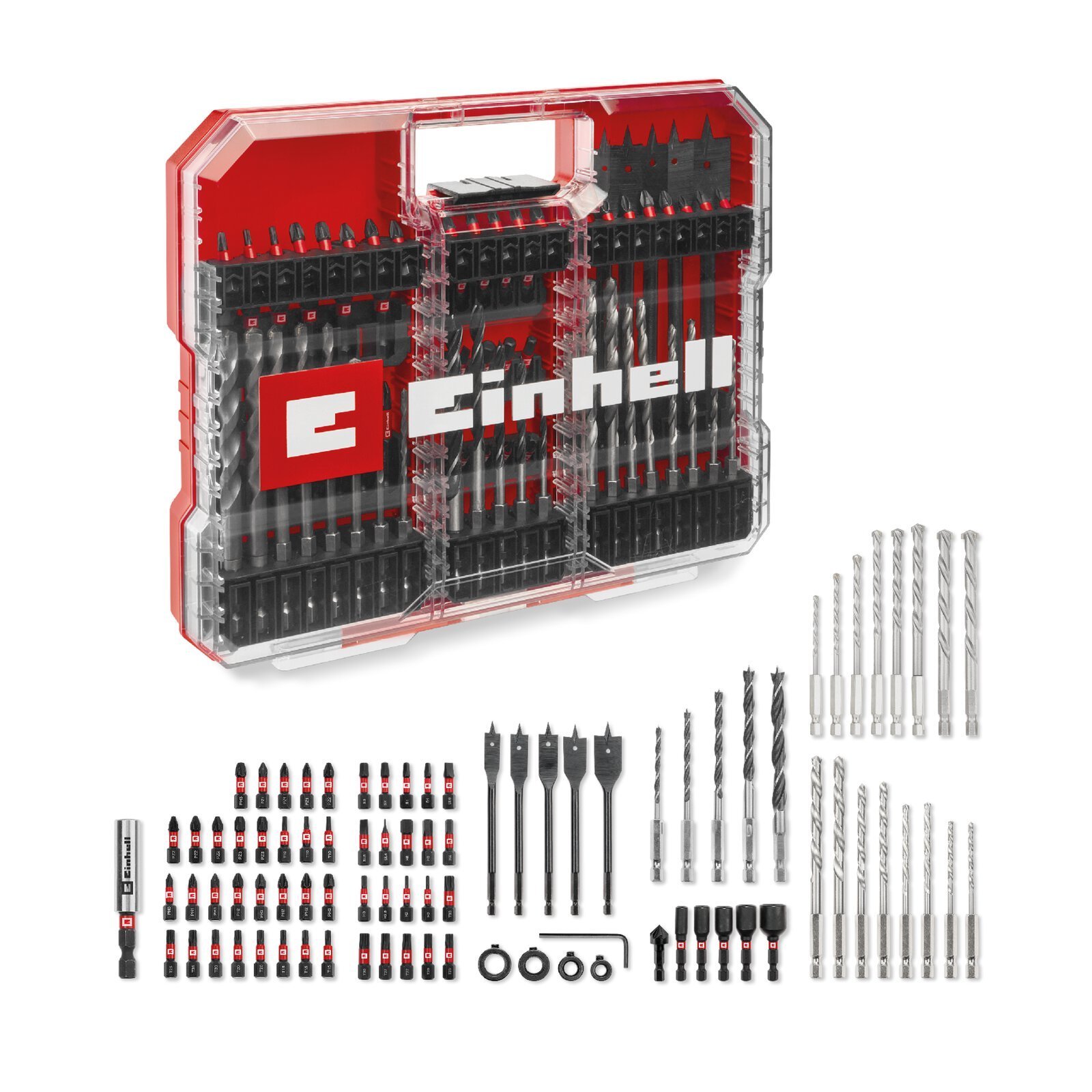 Set de 95 piezas de mechas y puntas para impacto XL-CASE [49108798]