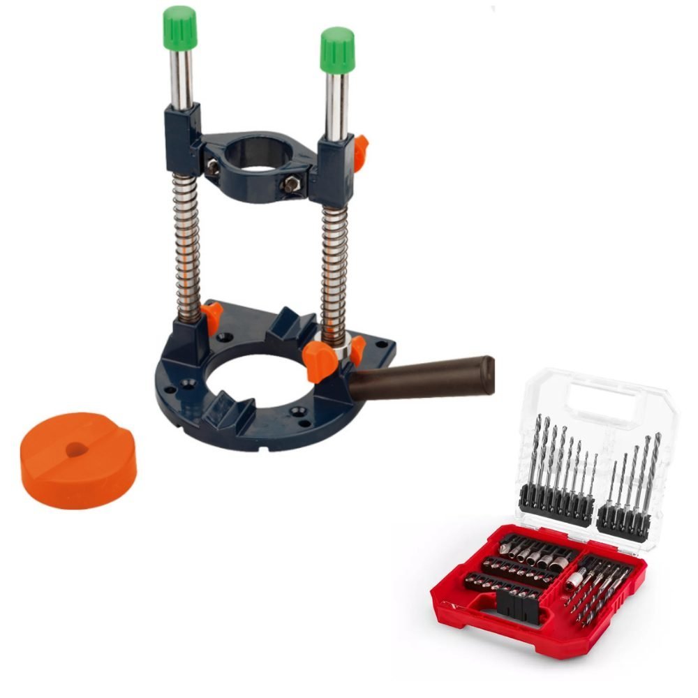 Soporte para Taladro de Sujeción Ø 43 mm con Dirección Giratoria 2 Columnas 90-45° [49778400]