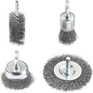 Set de Limpieza de Cepillos KWB 4 Piezas para Taladros [49597530]
