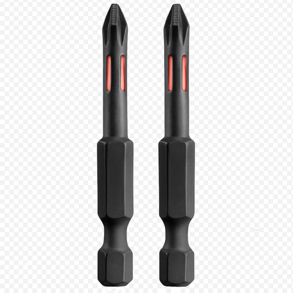 Puntas Torsion 50mm PH1 - 2 Unidades para Atornillado Sólido [49122051]