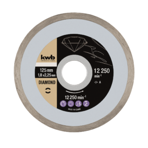 Disco de Corte Diamante Silver Line 125 mm x 1,9 mm para Baldosas y Cerámica [49725270]