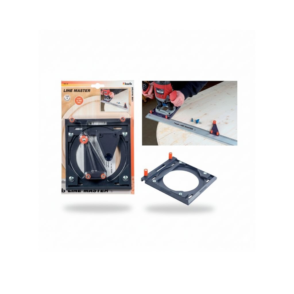 Guía para Círculos con Router y Soporte de Centrar LINE MASTER [49783500]