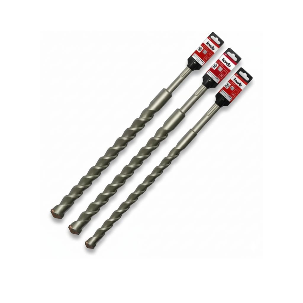 Kit Mechas SDS MAX para Hormigón 38/32/28 mm x3 – KWB [49195838]