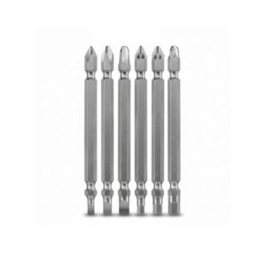 Juego de Puntas Dobles Industriales de Acero 1/4" - 6 Piezas [49120910]