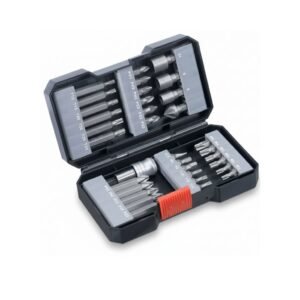 Juego de puntas atornillador 34 piezas PH1, PH2, PZ2, Hex 4,5mm, T10, T15 [49108800]