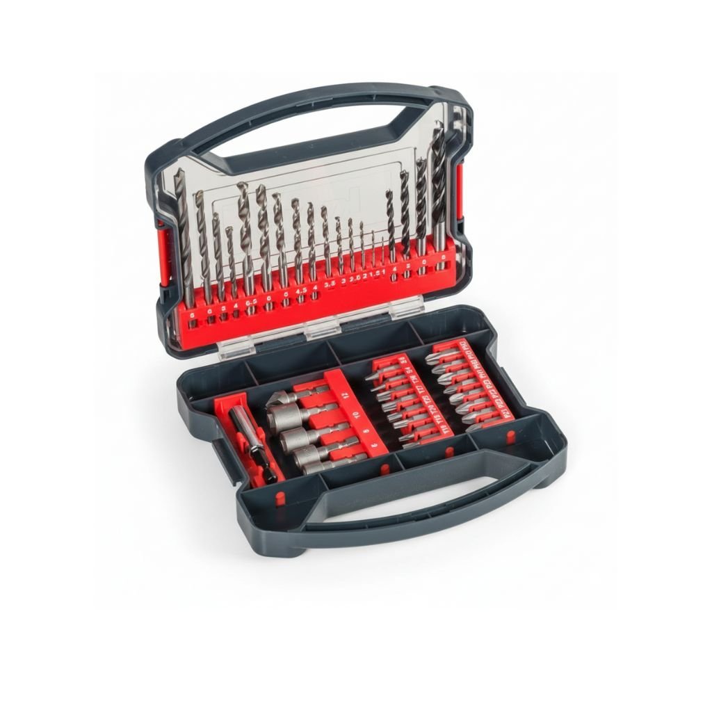 Kit de Mechas y Accesorios 41 Piezas para Madera, Metal y Piedra [49109104]