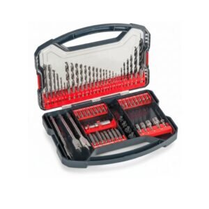 Kit de Mechas y Accesorios 62 Piezas para Madera, Metal y Piedra [49109106]