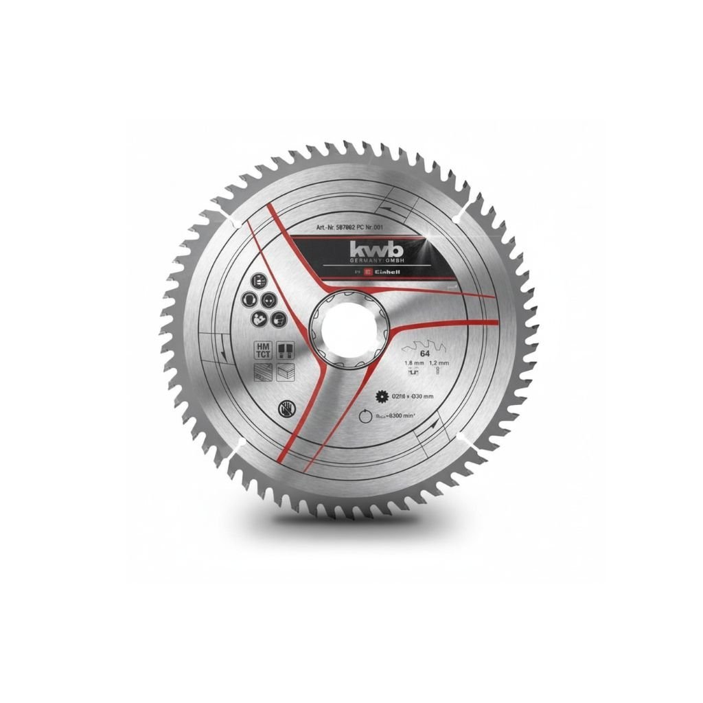 Disco de Corte para Sierra Circular 210 mm x 30 mm, 64 Dientes Carburo [49587862]