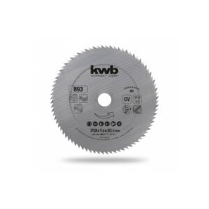 Disco de Corte 250 mm x 30 mm con 80 Dientes para Sierra Circular [49589311]