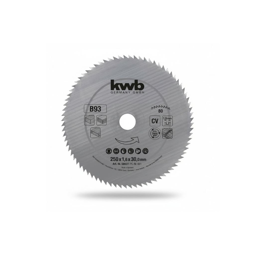 Disco de Corte 250 mm x 30 mm con 80 Dientes para Sierra Circular [49589311]