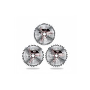 Kit 3 Discos de Sierra Circular 250x30 mm 24, 42 y 60 Dientes Einhell KWB [49589306]