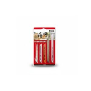 Juego de 5 Hojas de Sierra Sable Bi-Metal para Metal y Madera [49576005]