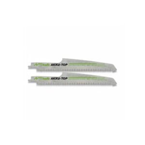 Kit 2 Hojas para Sierra Sable 230mm Dentado Japonés para Madera y PVC KWB [49576200]