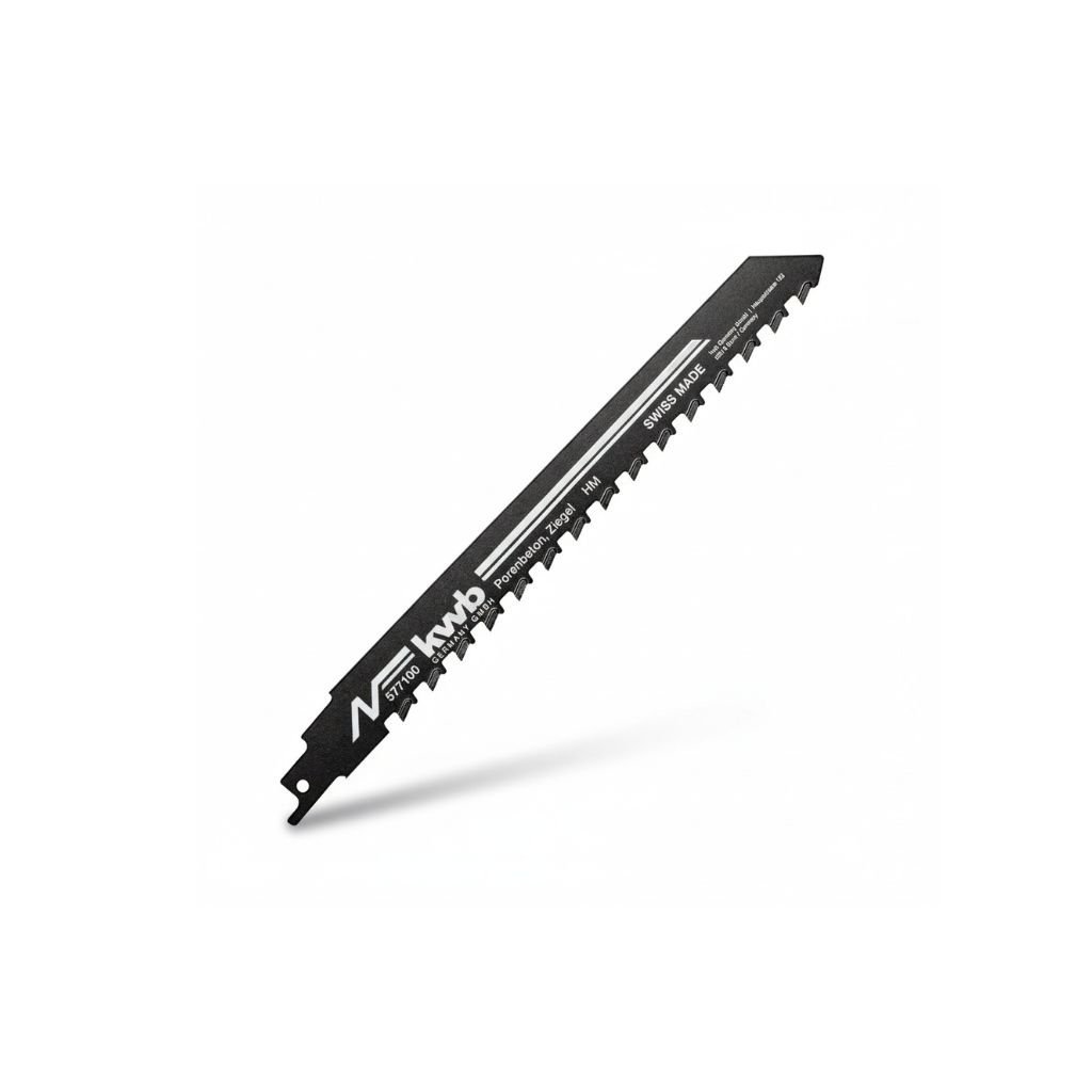 Hojas de Sierra Sable para Hormigón 240mm con Dientes de Metal Duro HM para Cortes Precisos [49577100]
