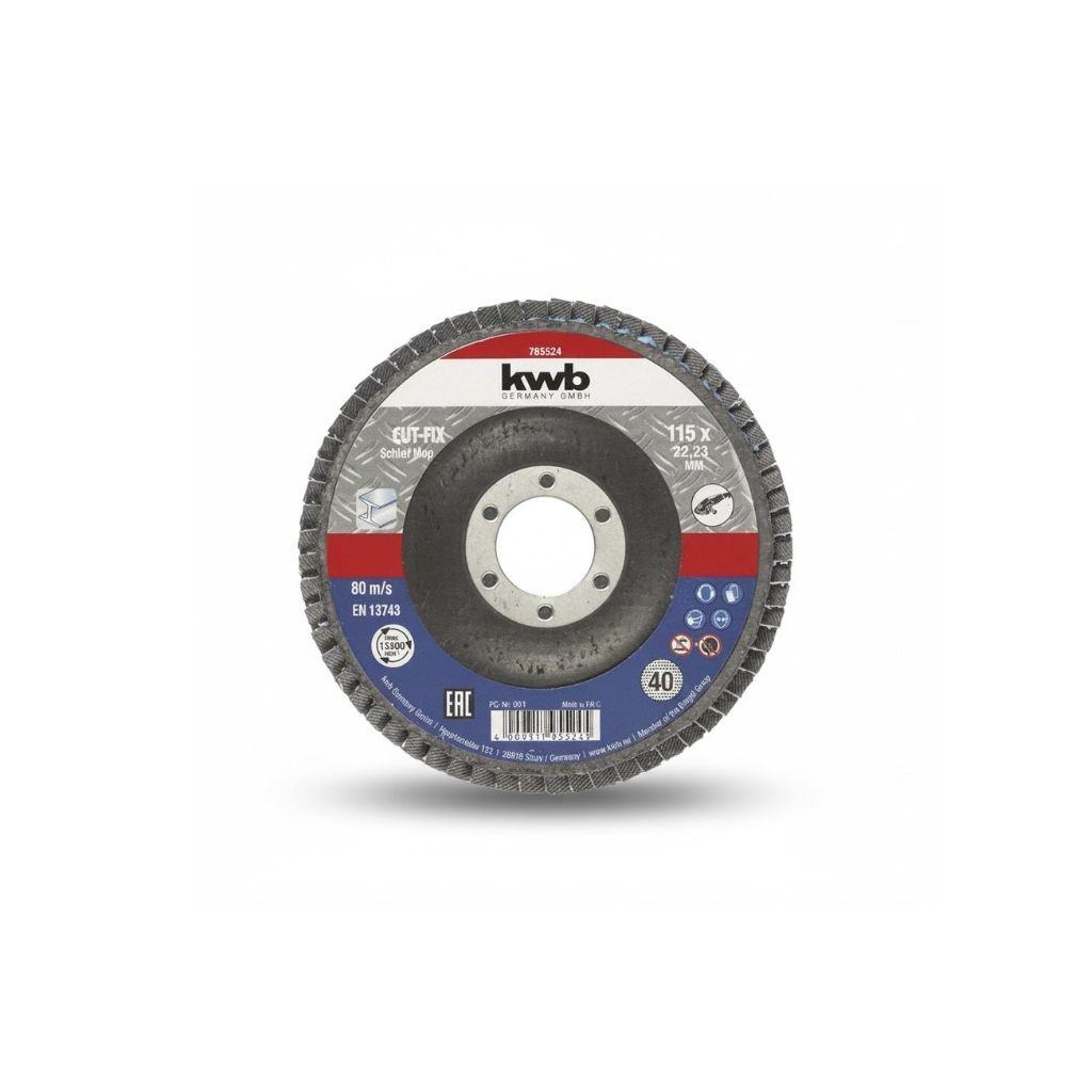 Discos Láminas Abrasivas Cut-Fix Circonio 115 mm Corte Preciso Metales [49795531]