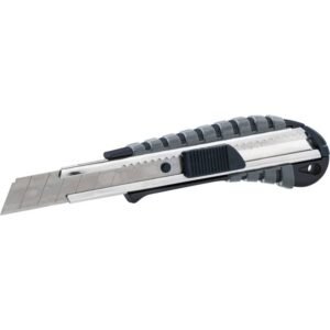 Cutter de 18 mm con cuchilla de segmentos y bloqueo automático [49015118]