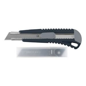 Set Cutter 18 mm con 5 Cuchillas de Repuesto y Caja [49026691]